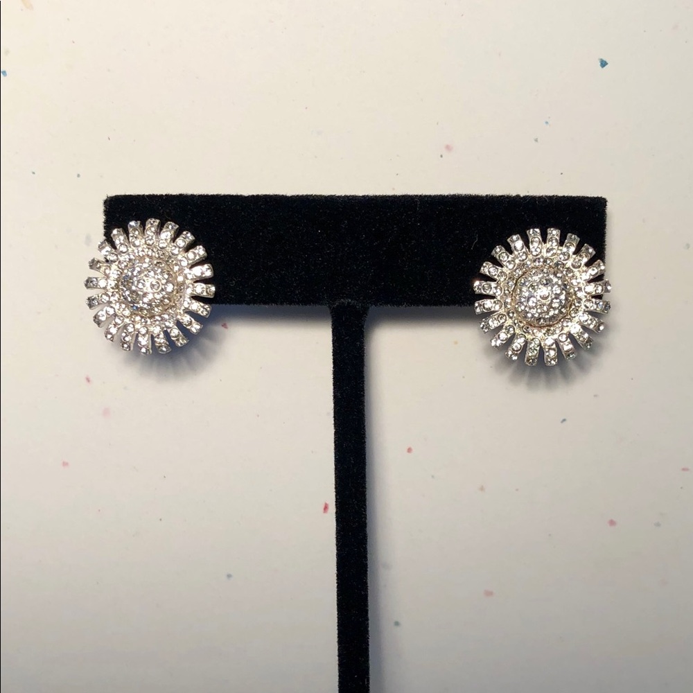 Pave Starburst Earrings